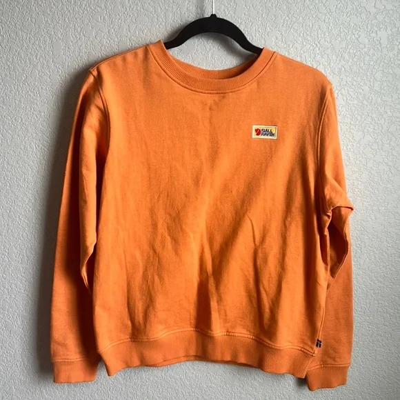 Fjallraven Orange Sweatshirt - Picture 10 of 10